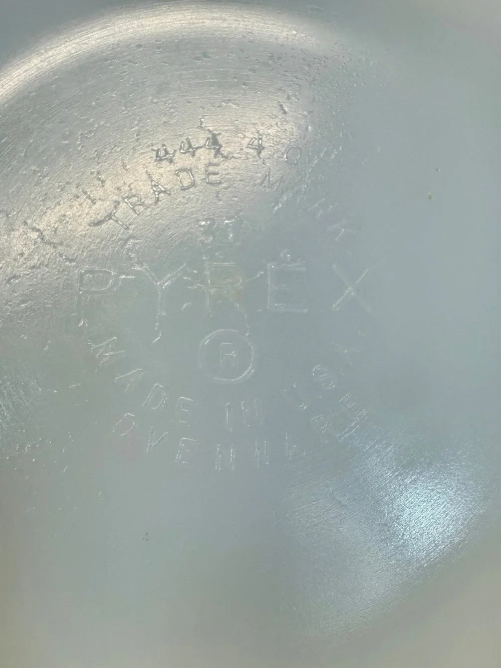 Pyrex goes never featuring
